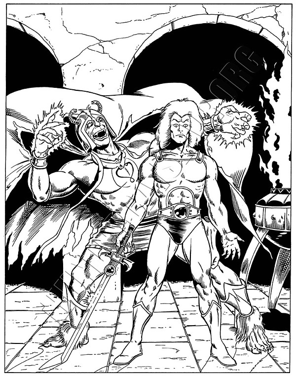 Marvel UK - ThunderCats Issue 17 cover