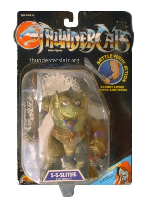 LJN ThunderCats S-S-Slithe - Mint On Card