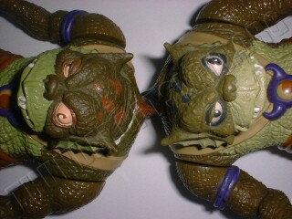 ThunderCats figures - S-S-Slithe figure eye colour variation