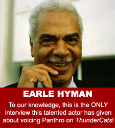 ThunderCats - Earle Hyman audio interview ThunderCats - Earle Hyman audio interview