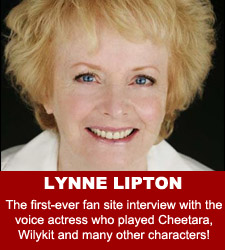 ThunderCats - Lynne Lipton audio interview ThunderCats - Lynne Lipton audio interview