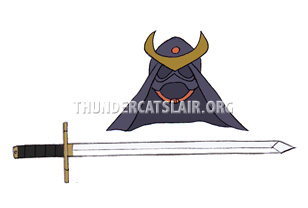 ThunderCats Encyclopedia - The Thunder-Cutter and Hachiman's Samurai head-gear