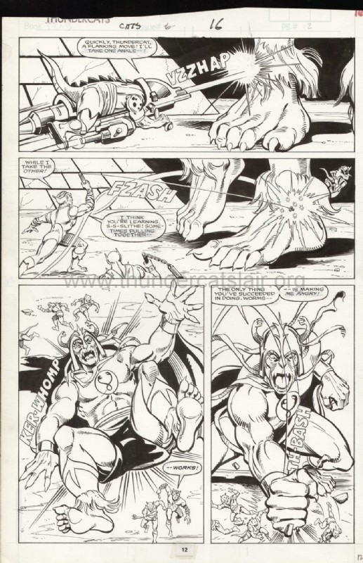 ThunderCats comic art - Marvel (Star) Issue 6, page 16