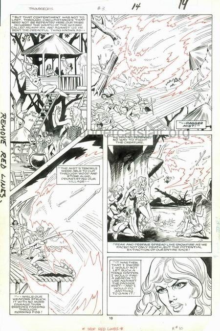ThunderCats comic art - Marvel (Star) Issue 3, page 14