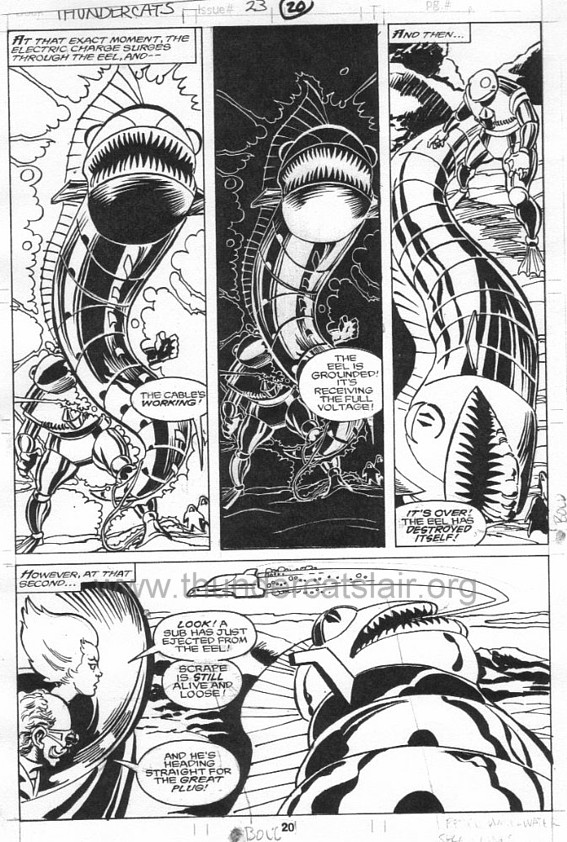 ThunderCats comic art - Marvel (Star) Issue 23, page 20