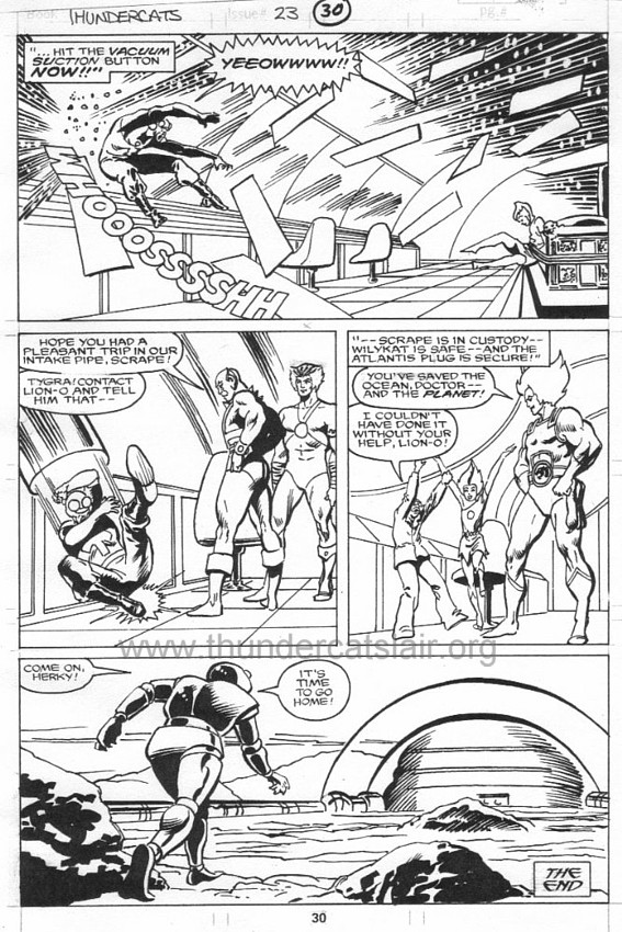 ThunderCats comic art - Marvel (Star) Issue 23, page 30
