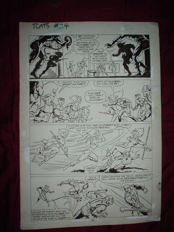 ThunderCats comic art - Marvel (Star) Issue 24, page 24
