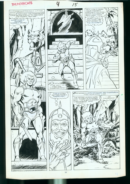 ThunderCats comic art - Marvel (Star) Issue 3, page 15