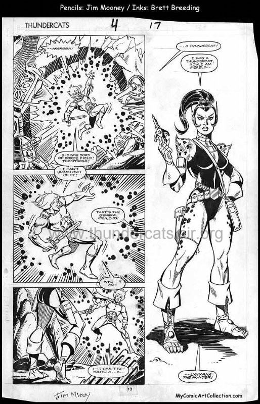 ThunderCats comic art - Star (Marvel) Issue 4, page 17
