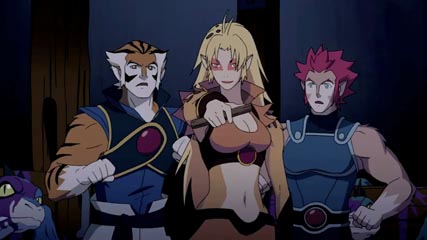 ThunderCats - Tygra, Cheetara and Lion-O