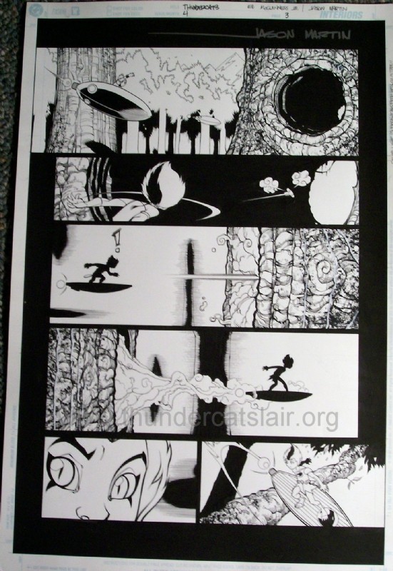 ThunderCats comic art - DC/Wildstorm Issue #4 - Page 3