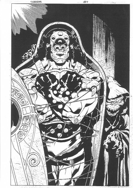 ThunderCats comic art - DC/Wildstorm Issue #4 - Page 22
