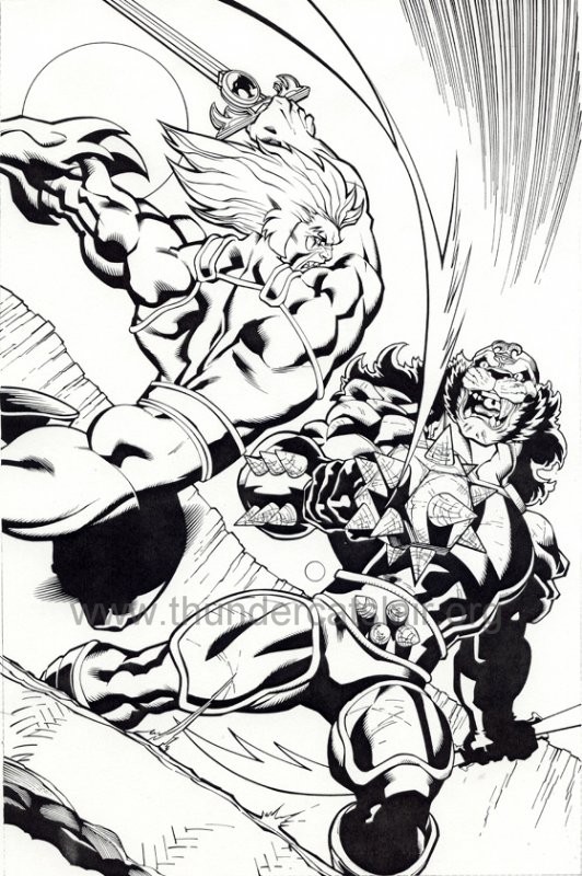 ThunderCats comic art - DC/Wildstorm Issue #5 - Page 14