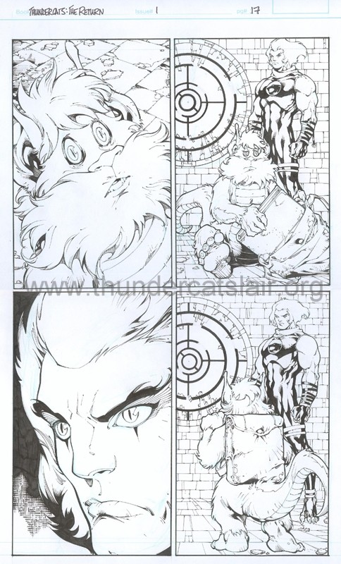 ThunderCats comic art - DC/Wildstorm - The Return Issue #1 - Page 17