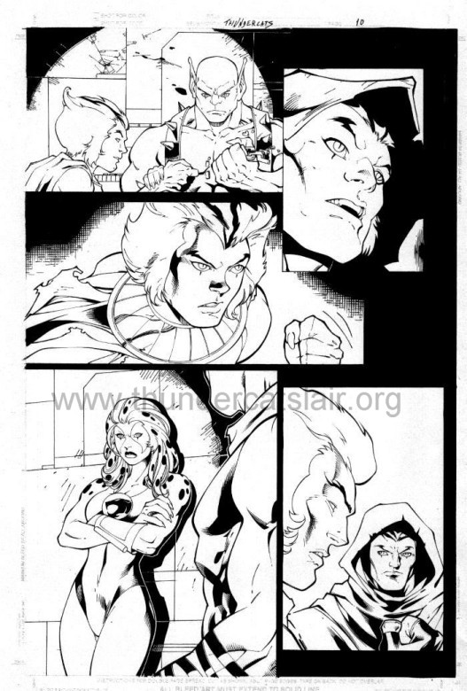 ThunderCats comic art - DC/Wildstorm - The Return Issue #4 - Page 10