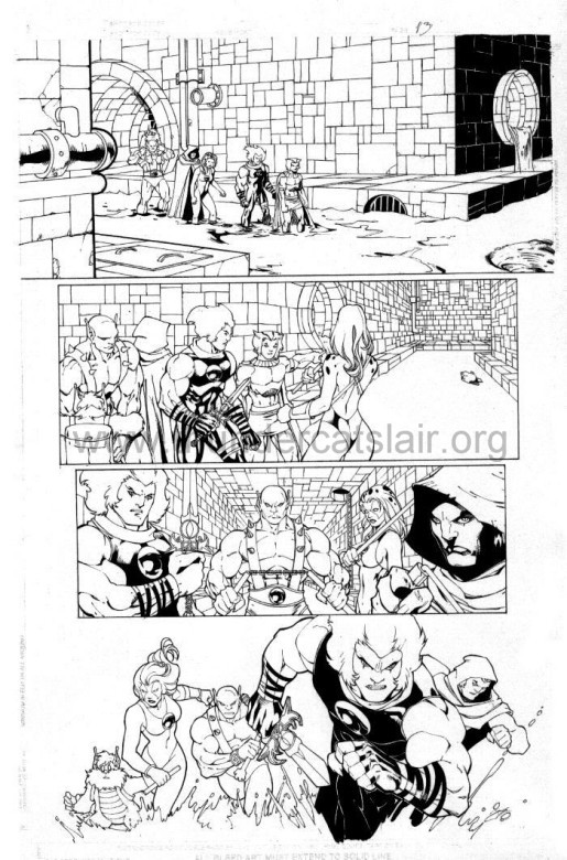 ThunderCats comic art - DC/Wildstorm - The Return Issue #4 - Page 13