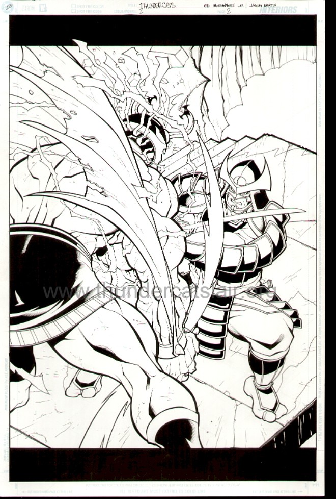ThunderCats comic art - DC/Wildstorm Issue #2 - Page 2