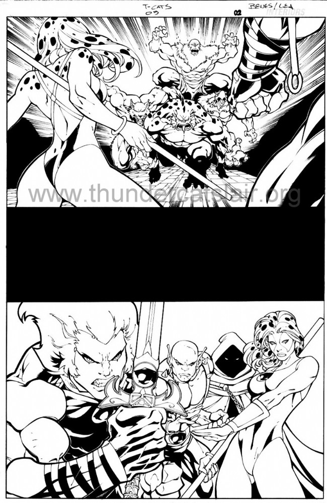 ThunderCats comic art - DC/Wildstorm - The Return Issue #5 - Page 2