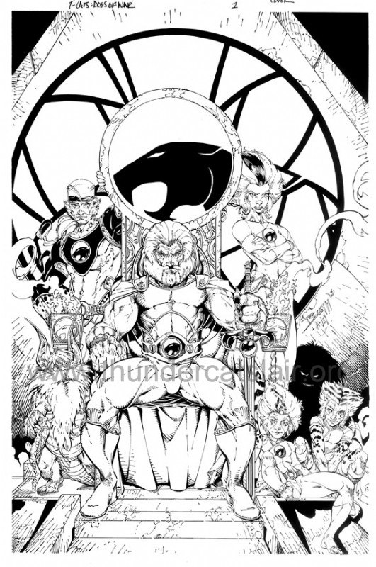 ThunderCats comic art - DC/Wildstorm - Dogs of War Issue #1 - Cover