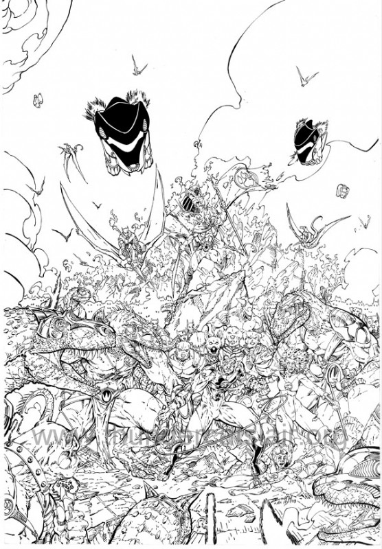 ThunderCats comic art - DC/Wildstorm - Dogs of War Issue #2 - Cover
