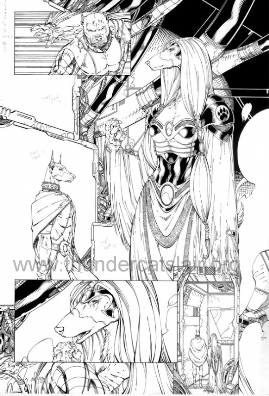 ThunderCats comic art - DC/Wildstorm - Dogs of War Issue #2 - Page 8