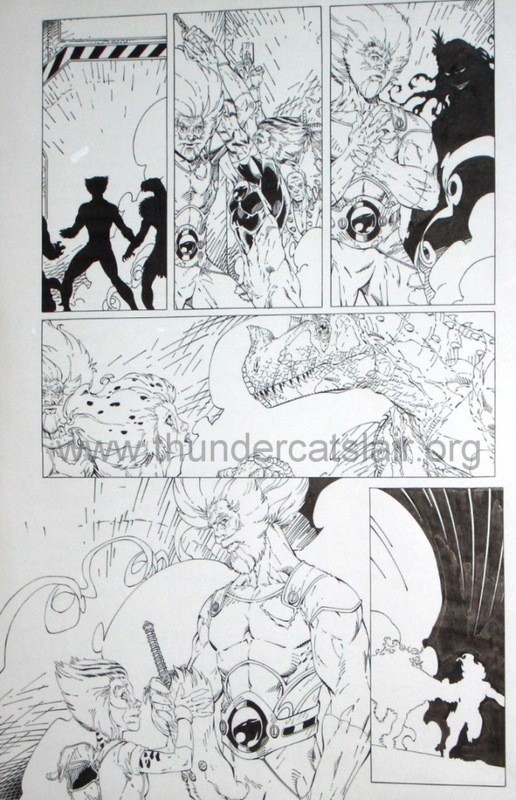 ThunderCats comic art - DC/Wildstorm - Dogs of War Issue #5 - Page 8