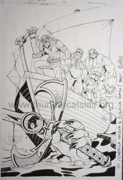 ThunderCats comic art - DC/Wildstorm - Hammerhand's Revenge Issue #5 - Variant Cover