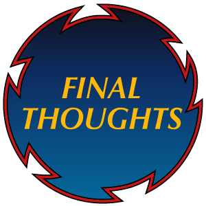 Final Thoughts